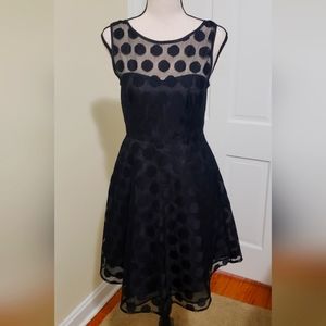 Betsey Johnson Polka Dot Cocktail Dress